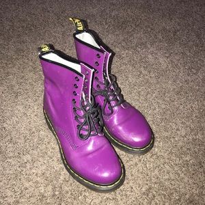 Purple Doc Martens
